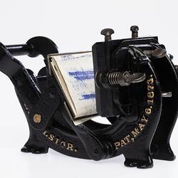 Printing Press - Excelsior, Kelsey & Co, Model, USA, 1873