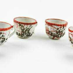 Japanese style tea cups.
