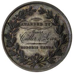 Medal - Ballaarat District Exhibition Prize, 1866 AD