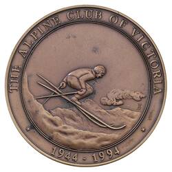Medal - Alpine Club of Victoria, Victoria, Australia, 1994
