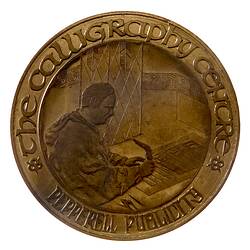 Medal - The Calligraphy Centre 27th Anniversary, 1989