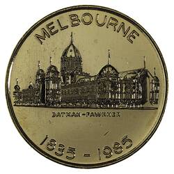 Medal - Sesquicentenary of Victoria and Melbourne, 1985 AD