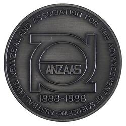 Medal - ANZAAS Centenary Conference, Sydney, Australian & New Zealand Assoc for the Advancement of Science (ANZAAS), New South Wales, Australia, 1988