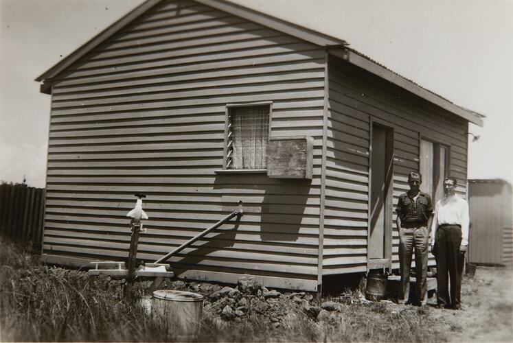 Perdon Family's First House, Thomastown, circa 1953