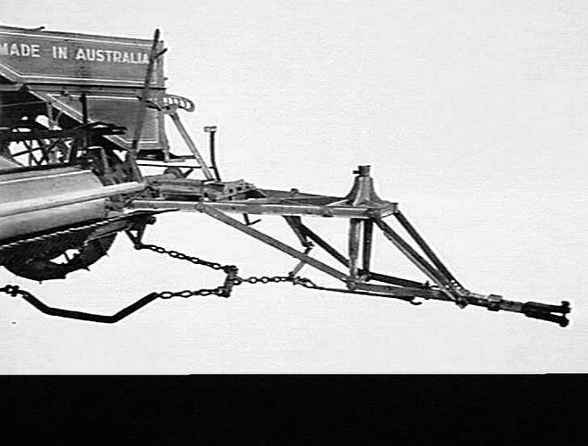 TRACTOR PULL ON HARVESTER