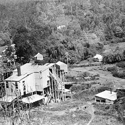 Negative - Mine at Cooper's Creek, Victoria, 1919