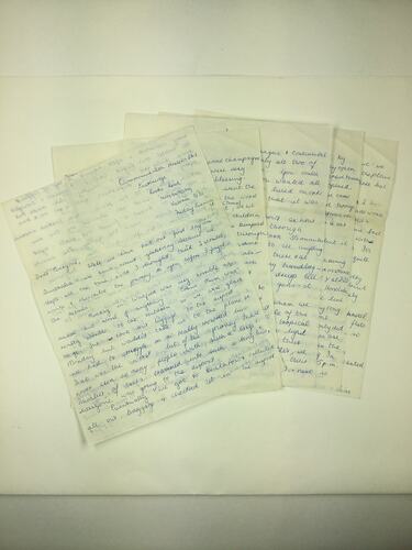 HT 55986, Letter - From Jean Austin To Family in England From Eastbridge Hostel, Nunawading 1971 (MIGRATION), Document, Registered