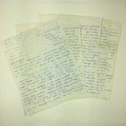 HT 55986, Letter - From Jean Austin To Family in England From Eastbridge Hostel, Nunawading 1971 (MIGRATION), Document, Registered