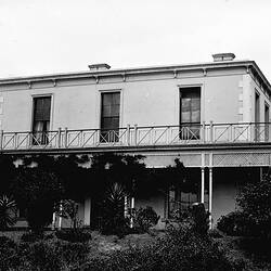 Negative - Maysbury Residence, Northcote, Victoria, Dec 1892