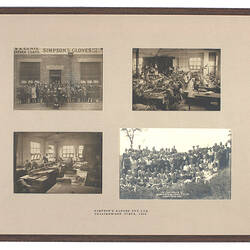 Photographs - Simpson's Gloves Pty Ltd, Collingwood, circa 1928
