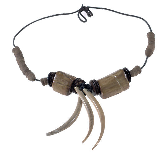 Necklace - Wooden Tusks