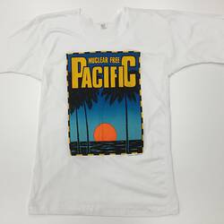 T-Shirt - 'Nuclear Free Pacific', 1985