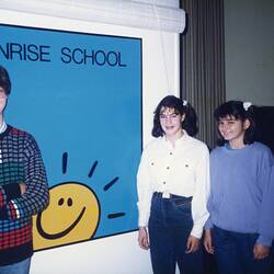 Digital Photograph - Sunrise Classroom Launch, Melbourne, 1988