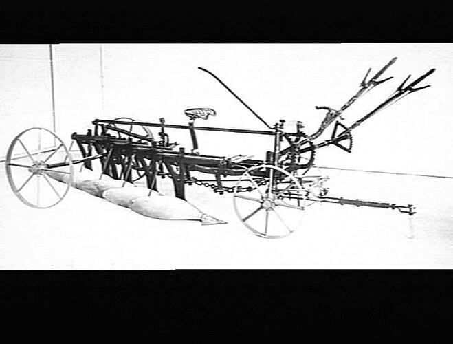 SUNRISE S.J.M.B. PLOW W/- TRACTOR PULL. JUNE 1930