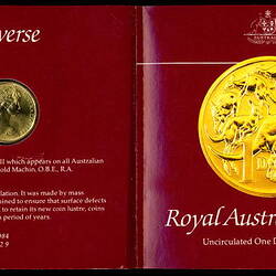 Australia, Dollar, Obverse