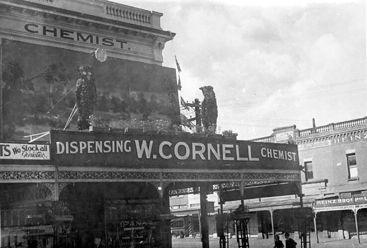 Photograph - Decorated Building, Ballarat, 1939