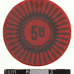 Cocos (Keeling) Islands Five Rupee 1968