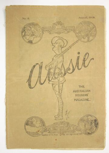 Magazine - "Aussie", No. 6,  August, 1918