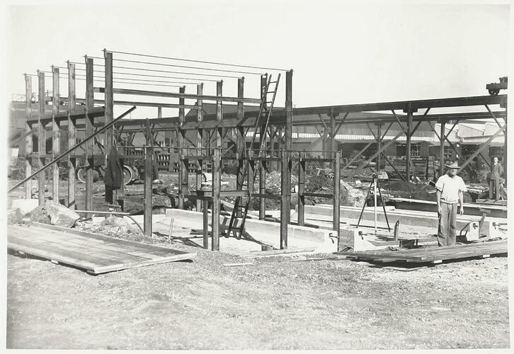 Photograph - Extension of the Welding Plant, McKay Massey Harris, Sunshine, 2 Aug 1940