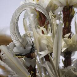 Bird of Paradise Headdress, detail of top