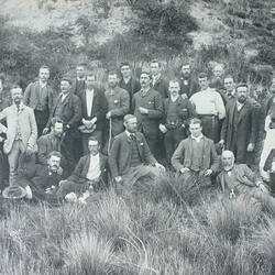 Photograph - Field Naturalists' Club of Victoria Expedition Group, King Island, 1887
