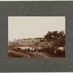 Digital Photograph - View from 'Willis Vale', Greensborough, circa 1902