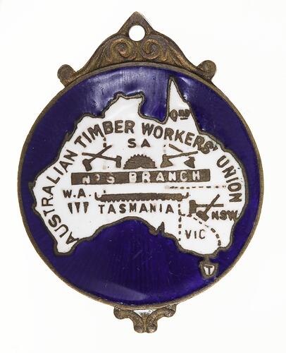 Badge - Australian Timber Workers Union