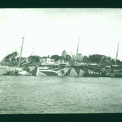 Lantern Slide - Camouflage, Sydney, 1916
