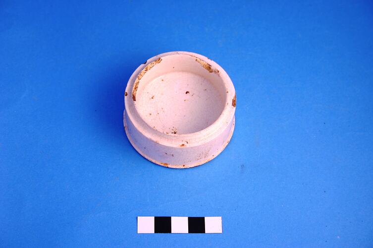 Pot - Cosmetic, Glazed, Ceramic