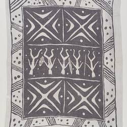 Tea Towel - John Rodriquez, Corroboree Design, circa 1960s