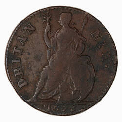 Coin - Farthing, Charles II, Great Britain, 1673 (Reverse)