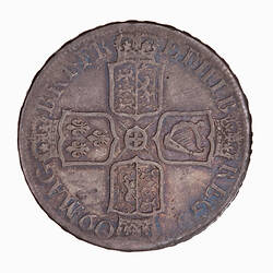 Coin - Halfcrown, Queen Anne, Great Britain, 1709 (Reverse)