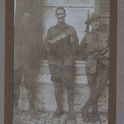Photograph - 'Gourdinne', Belgium, Sergeant Major G.P. Mulcahy, World War I, Dec 1918