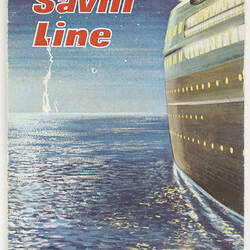 Pamphlet - SS Northern Star & SS Southern Cross, Shaw Savill Line, "Go by the Stars ..."