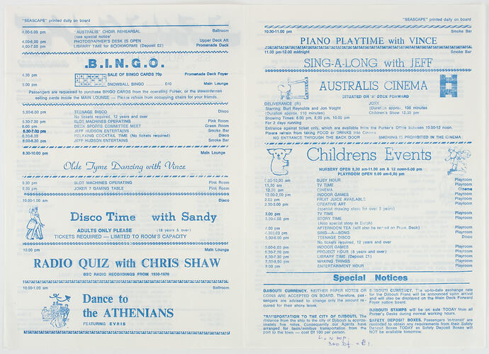 Newsletter - Seascape, 12/03/1977