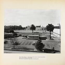 Photograph - Northern Section of Western Annexe Demolished, Exhibition Building, Melbourne, 1967