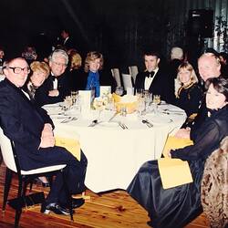 Photograph - Dining, At Home to Ken Christian and John Elden, Royal Exhibition Building, 18 May 1985