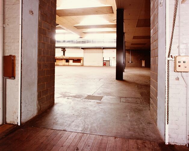 Photograph - Former Doorway to Stadium Annexe from Great Hall, Royal Exhibition Building, Melbourne, 1982