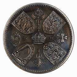 Proof Coin - Crown, Elizabeth II, Great Britain, 1960 (Reverse)