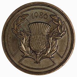 Coin - 2 Pounds, Elizabeth II, Great Britain, 1986 (Reverse)