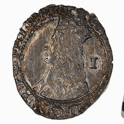Coin - Penny, Charles II, Great Britain, 1660-1662 (Obverse)
