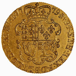 Coin - 1 Guinea, George III, Great Britain, 1779 (Reverse)
