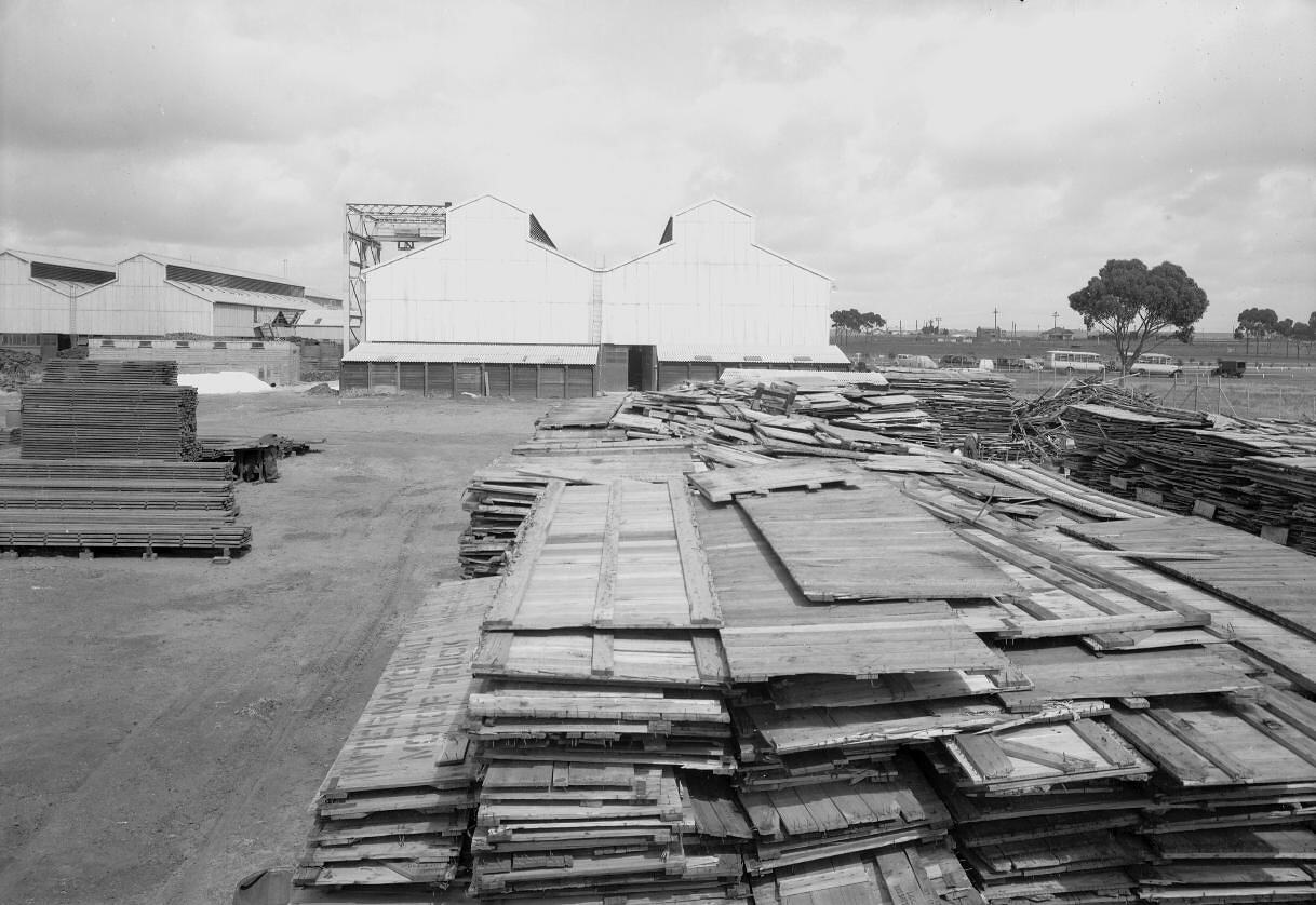 Negative International Harvester, Timber Yard, Geelong Factory, 1941