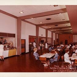 Photograph - Kodak, Canteen Interior
