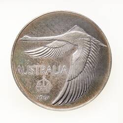 Proof Coin - 1 Dollar, Pattern 'Crown', Australian Coin Review, Australia, 1967