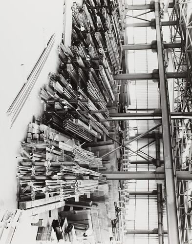 Photograph - Massey Ferguson, 'Steel Storage', Bundaberg Factory, Queensland, circa 1972