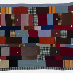 Quilt - Ada Perry, Patchwork, circa 1930s-1960s