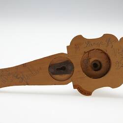 Hanger - Adolph Bruhn & Son, Wooden, Turned, circa 1970-1990