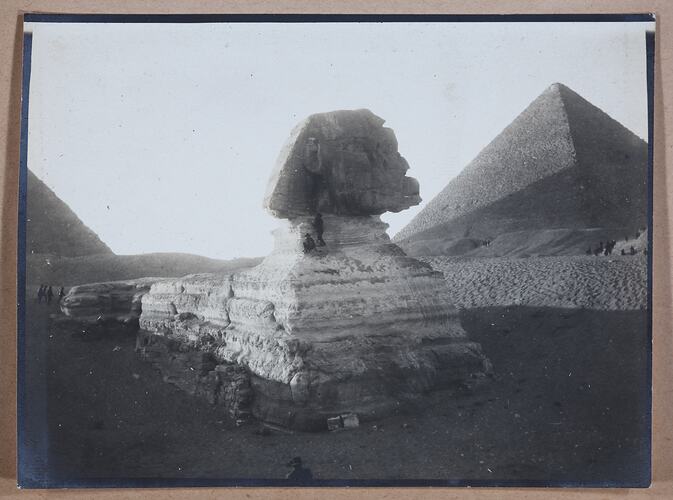 Photograph - 'Sphinx', Egypt, Captain Edward Albert McKenna, World War ...