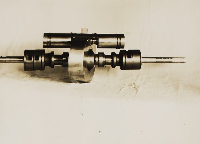 Photograph - Crankless Engines (Australia) Pty Ltd, Air Compressor Components, Fitzroy, Victoria, 1921